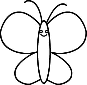 무료 나비 인쇄 가능 coloring page