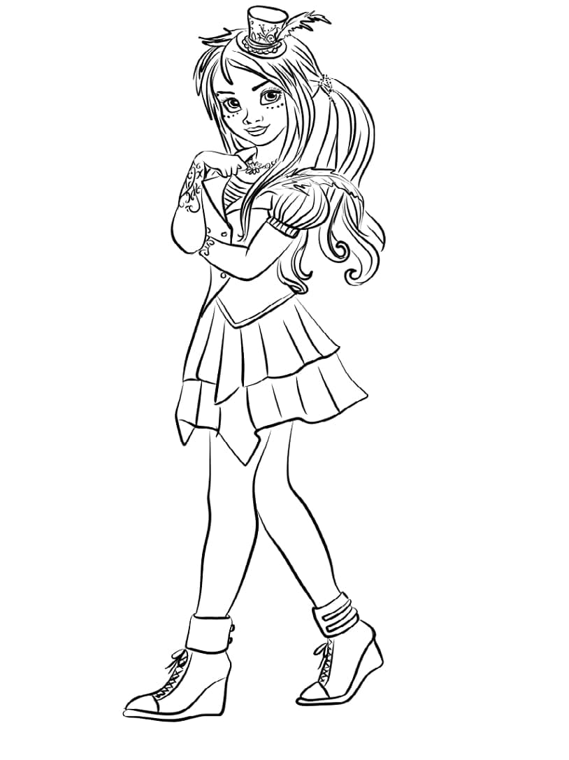 프레디 파실리에 자손 coloring page