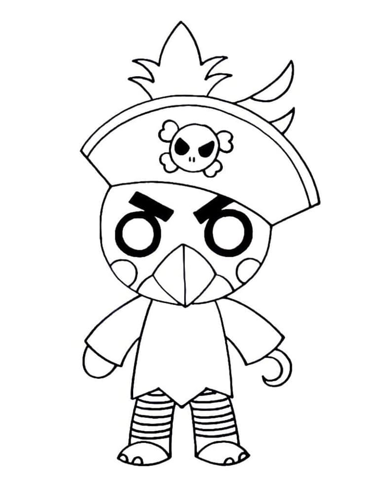 Roblox: Budgey coloring page