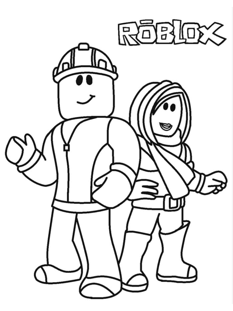 Roblox – 시트 12 coloring page