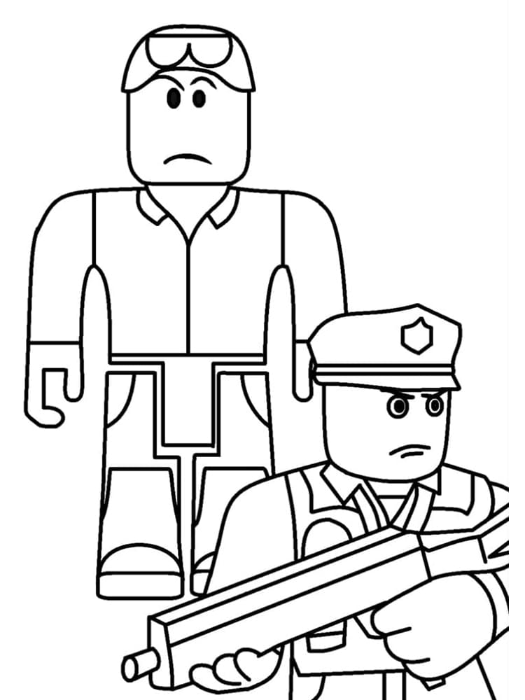 Roblox – 시트 18 coloring page