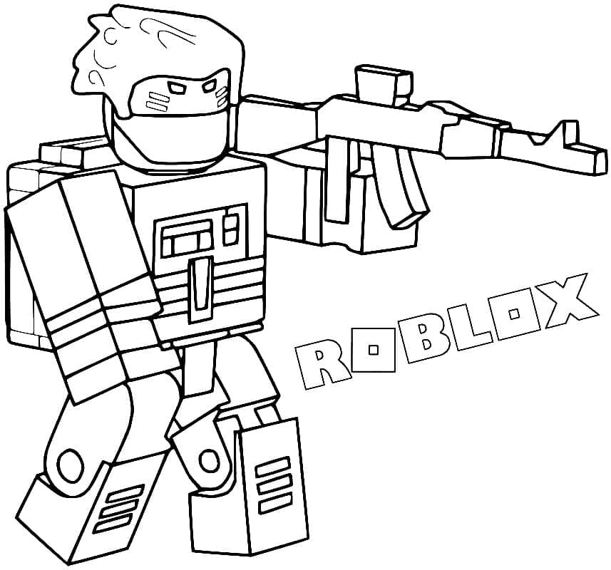 Roblox – 시트 19 coloring page