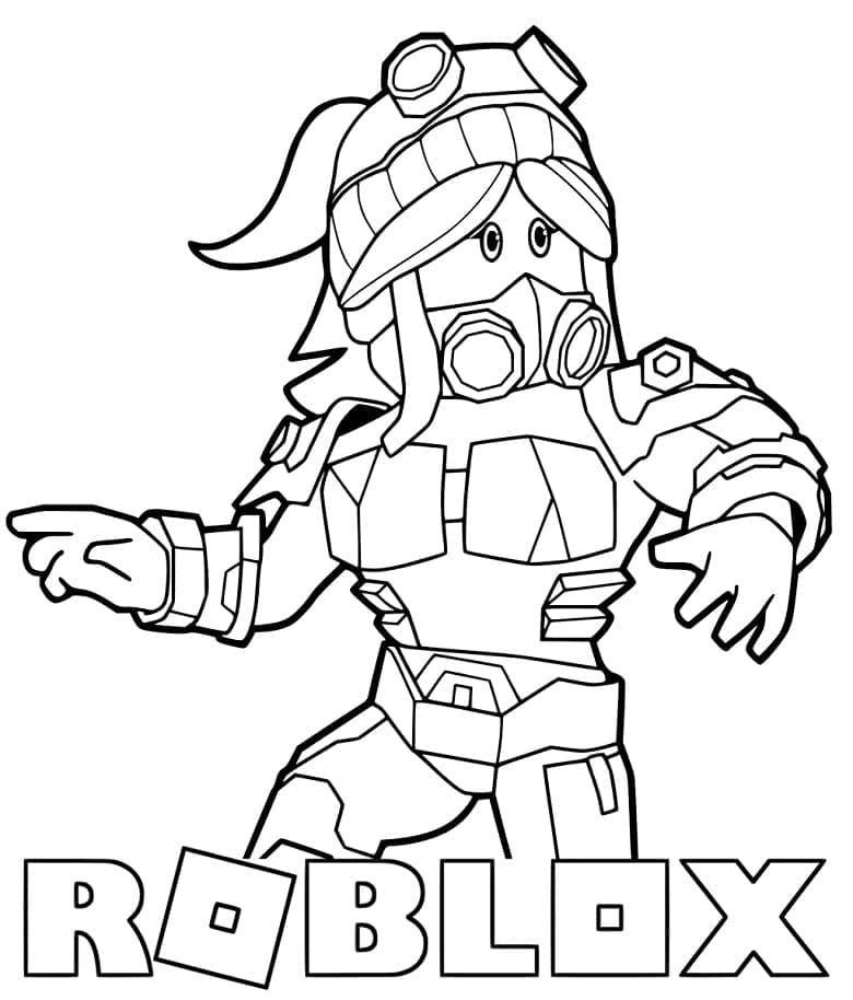 Roblox – 시트 25 coloring page
