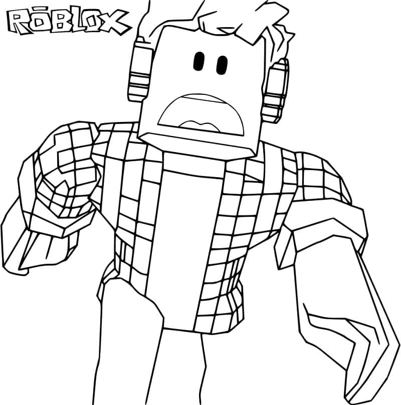 Roblox – 시트 32 coloring page