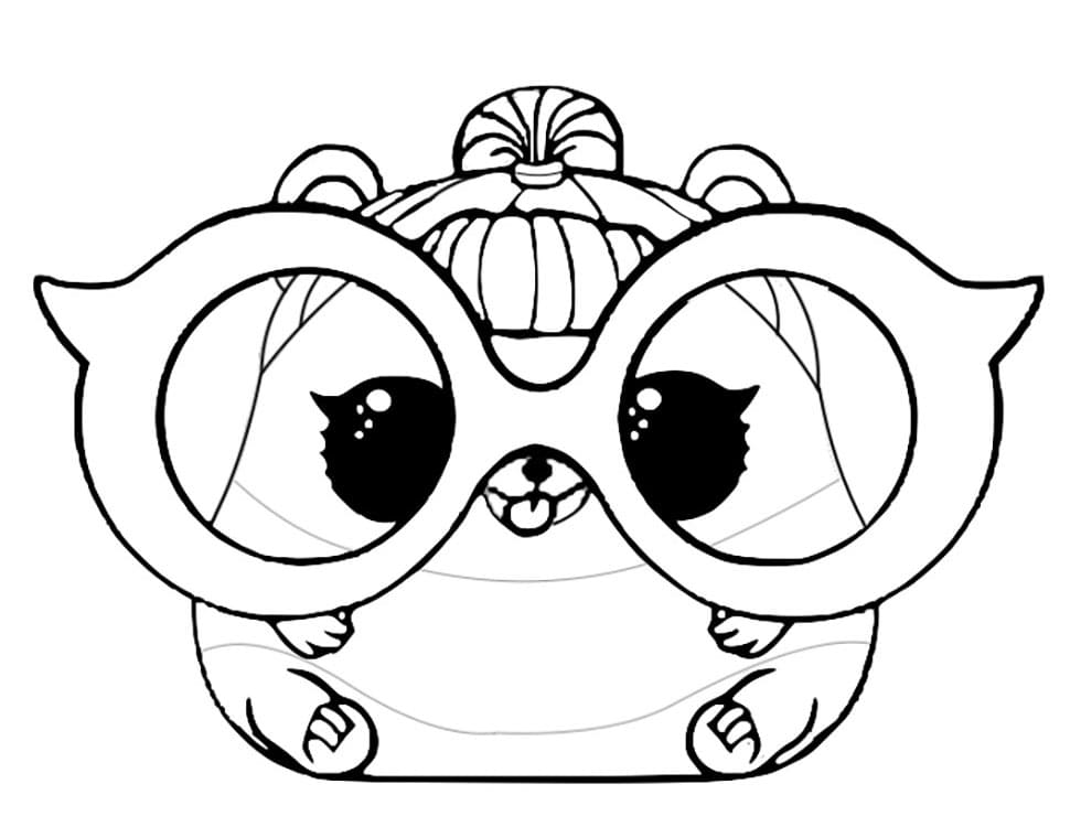 Trouble Squeaker LOL coloring page