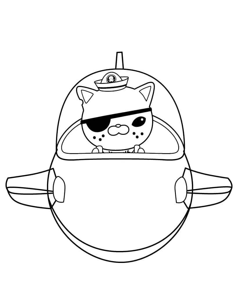 바다 탐험대 옥토넛 – 시트 13 coloring page