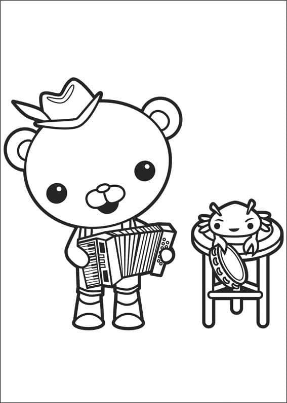 바다 탐험대 옥토넛 – 시트 44 coloring page