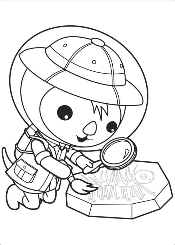 바다 탐험대 옥토넛 – 시트 58 coloring page