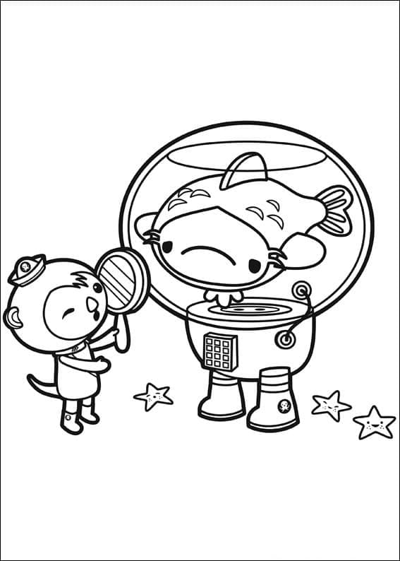 바다 탐험대 옥토넛 – 시트 59 coloring page