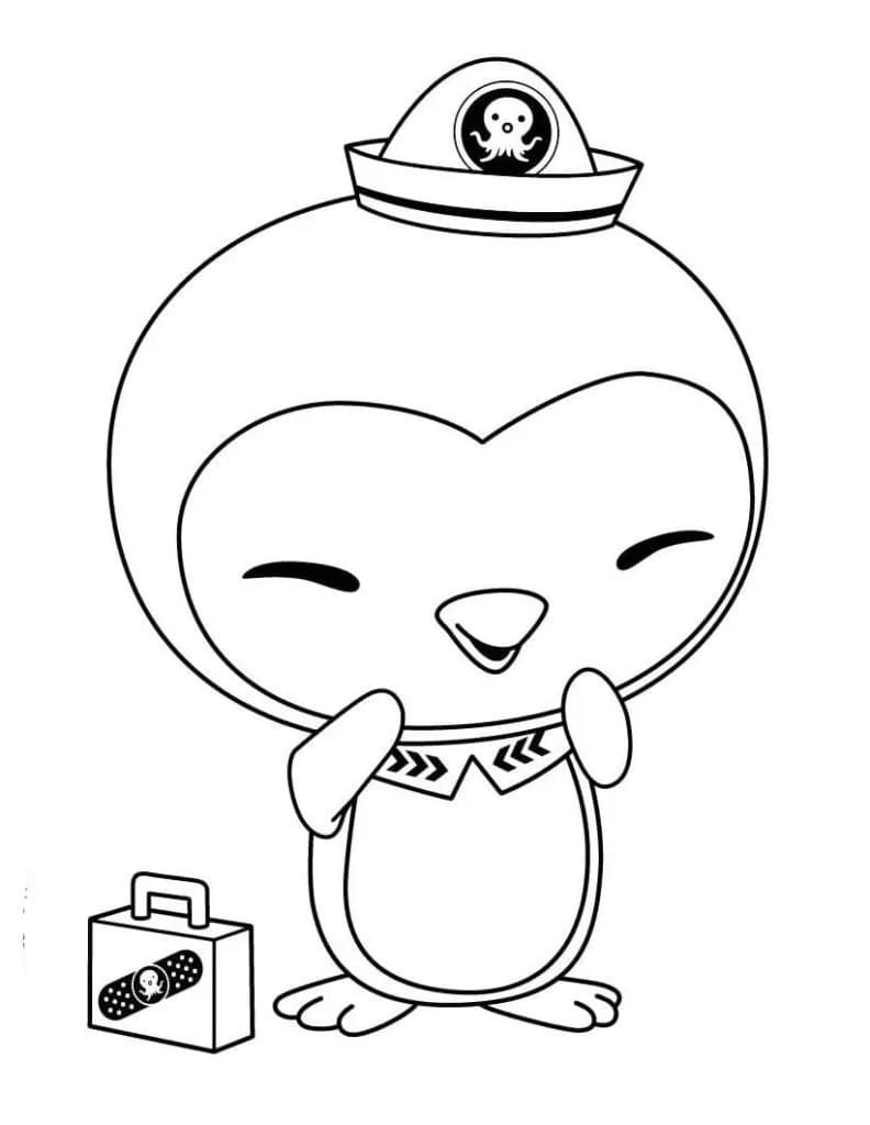 바다 탐험대 옥토넛 – 시트 9 coloring page