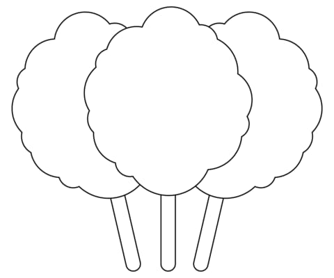 cotton-candy-coloring coloring page