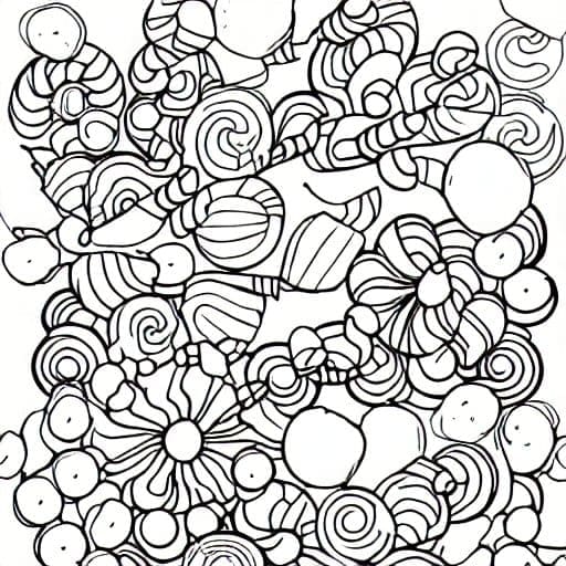 hard-candies-coloring coloring page