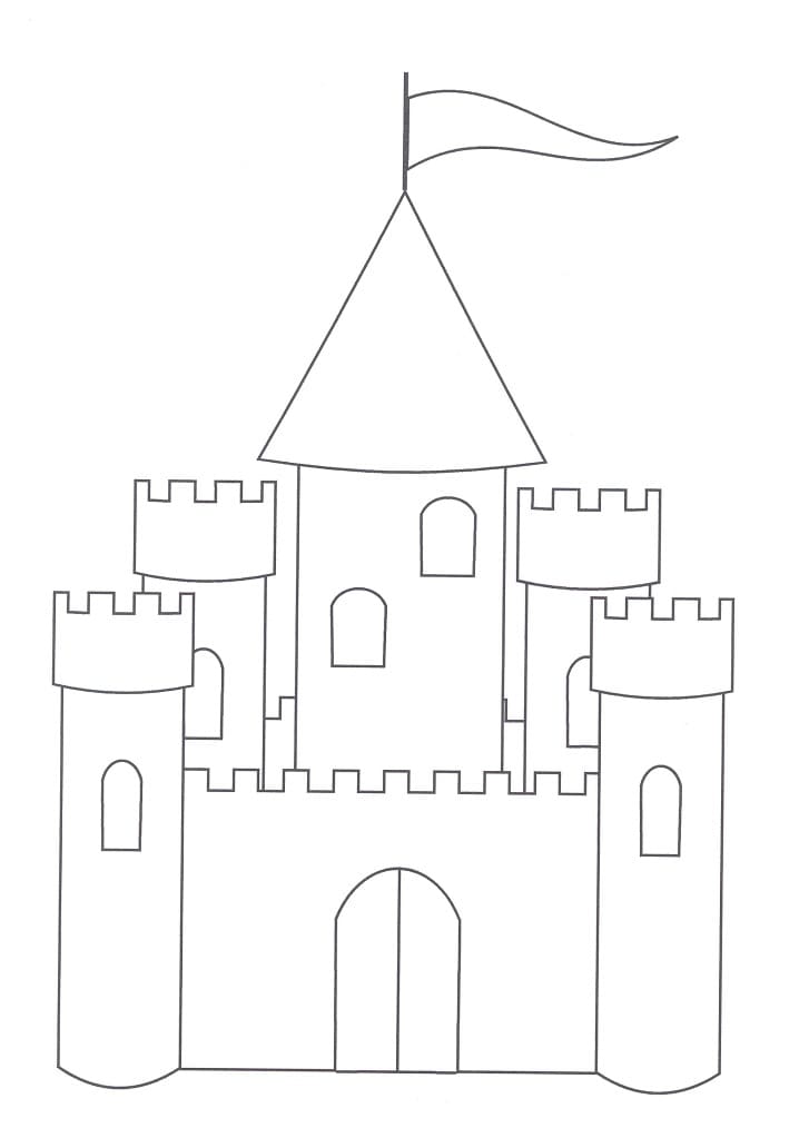 이지 캐슬 coloring page