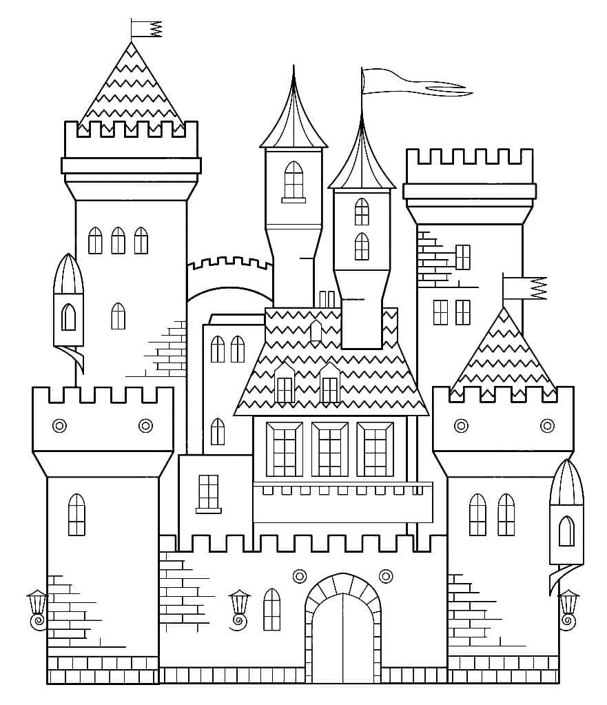 일반 성 coloring page