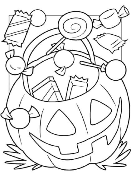 jack-o-lantern-coloring coloring page