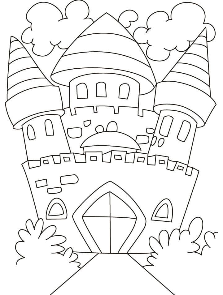 재미있는 성 인쇄 가능 coloring page