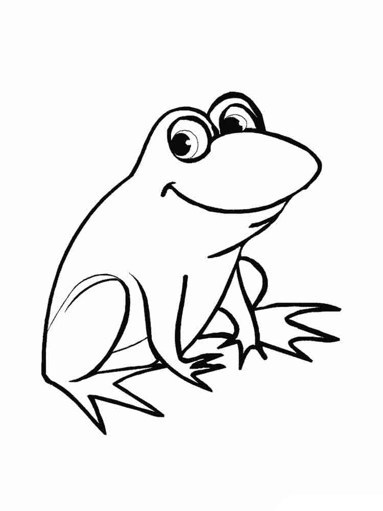 만화 개구리 coloring page