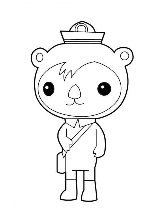 옥토넛의 셸링턴 coloring page