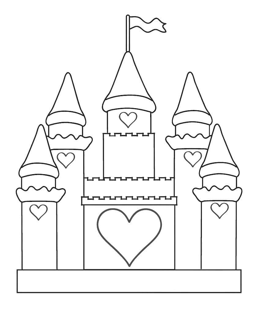 사랑스러운 성 인쇄 가능 coloring page