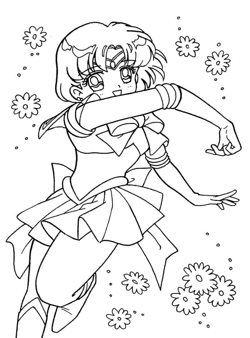 선원 머큐리 coloring page