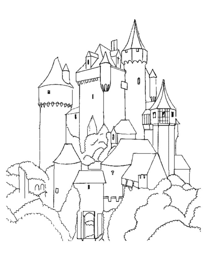 성 무료 coloring page