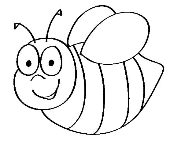 꿀벌 coloring page