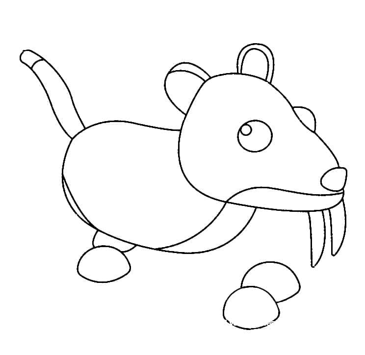 나를 입양하세요 세이버 이빨 coloring page