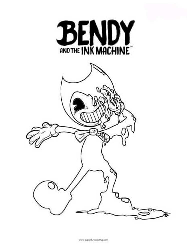 벤디 댄스 coloring page