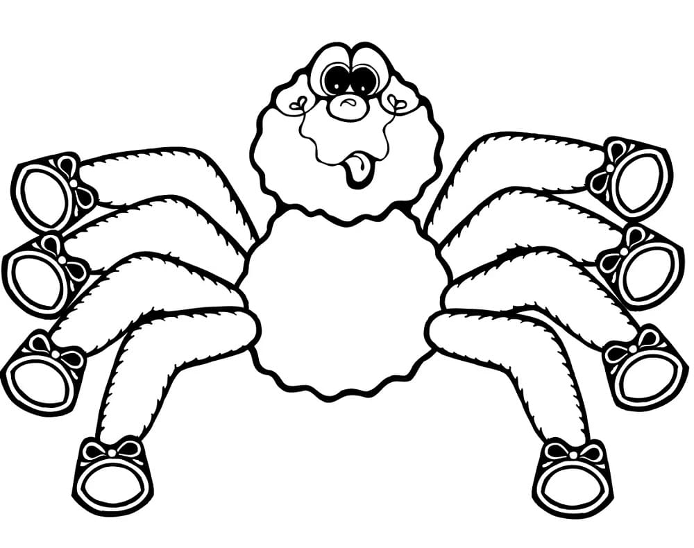 귀여운 만화 거미