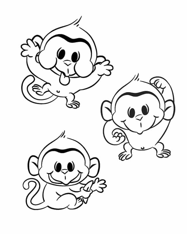 귀여운 원숭이 프로 좋네요 coloring page