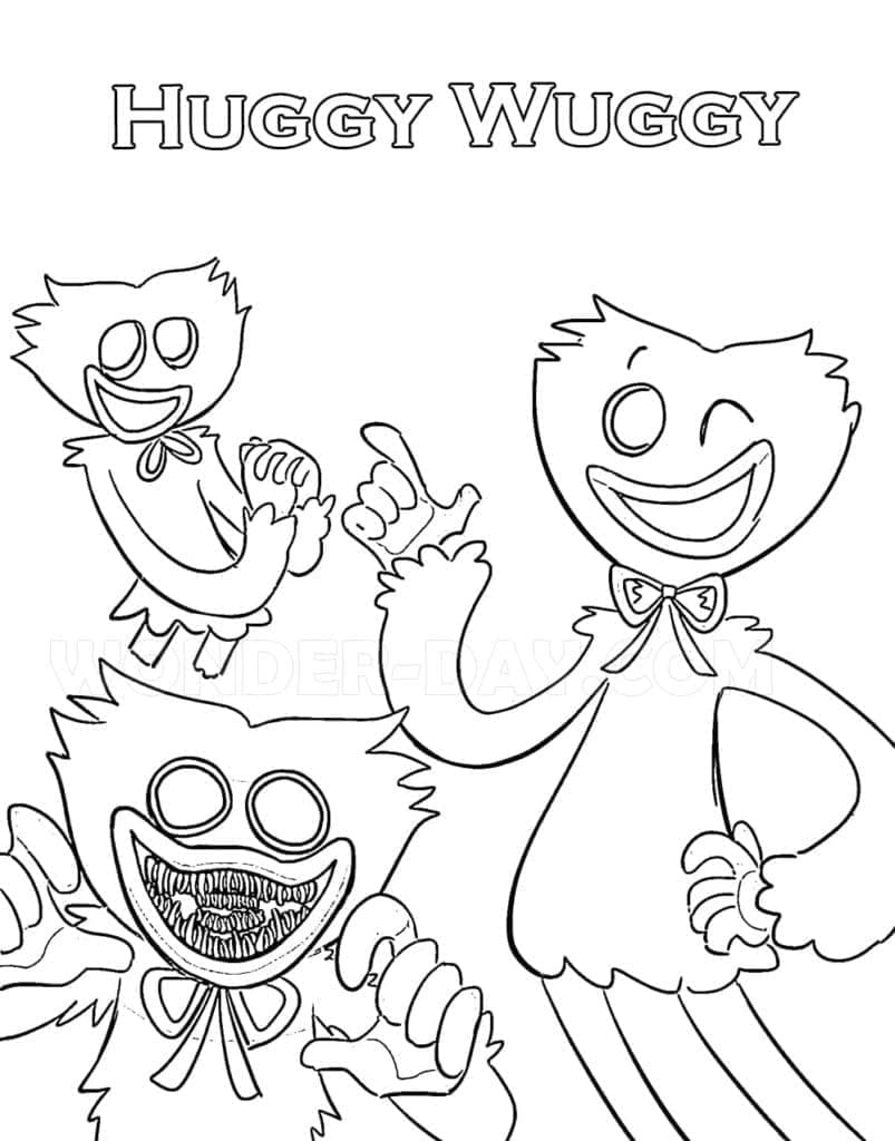 허기 워기 무료 인쇄 가능 coloring page