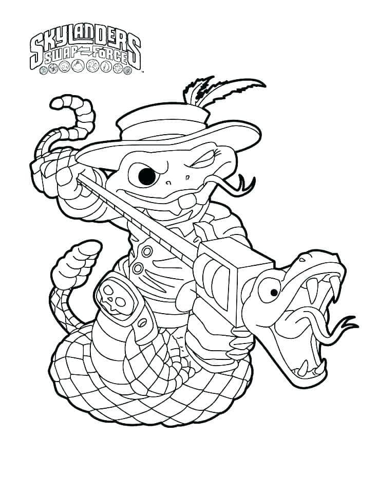 래틀 셰이크 스카이랜더스 coloring page