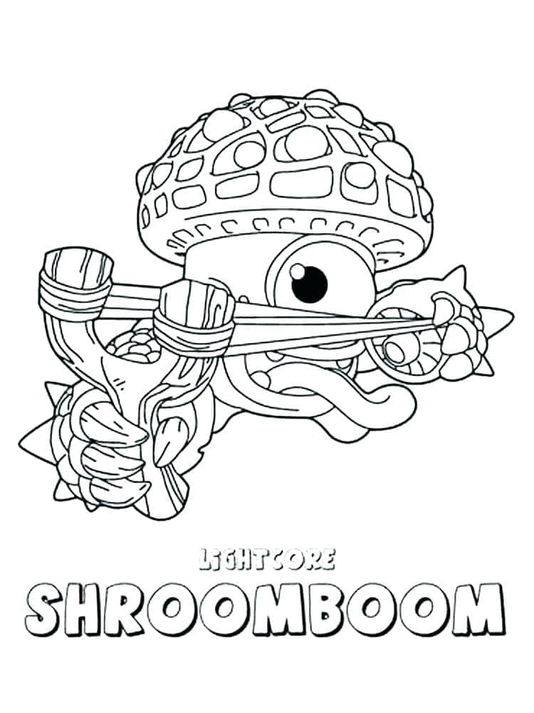 쉬룸붐 스카이랜더스 coloring page