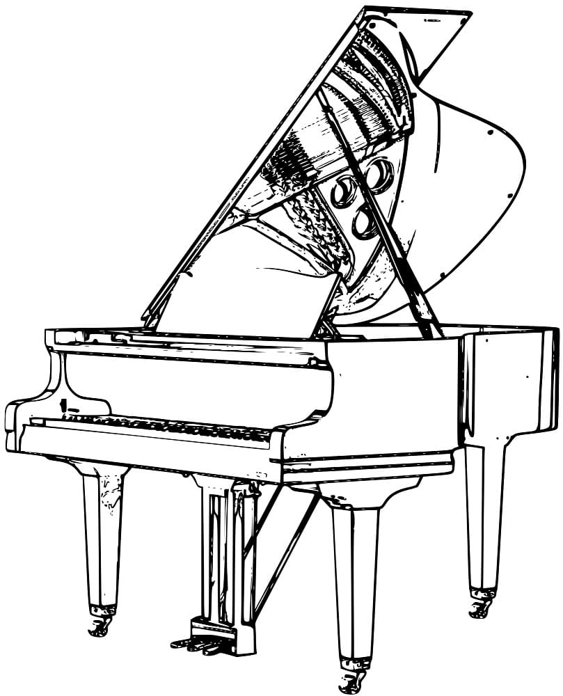 빈티지 피아노