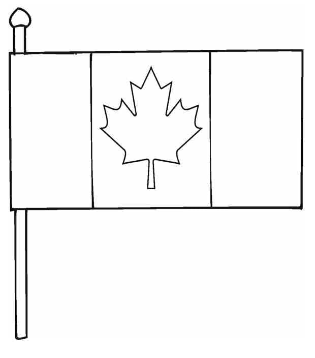캐나다 국기 무료 인쇄 가능
