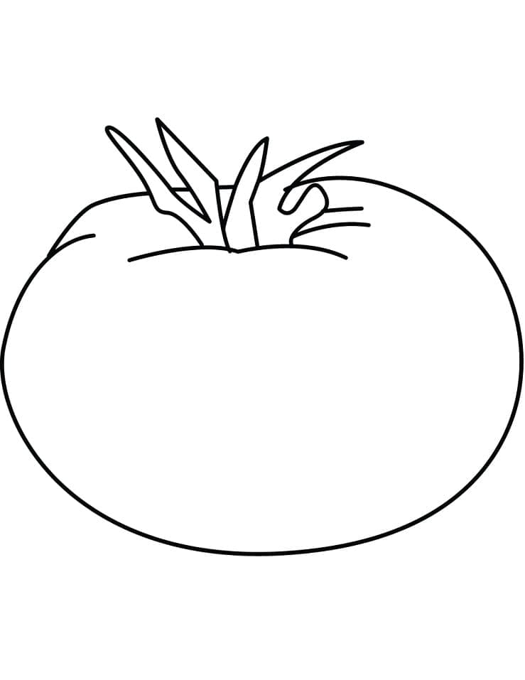 무료 토마토 좋은 coloring page