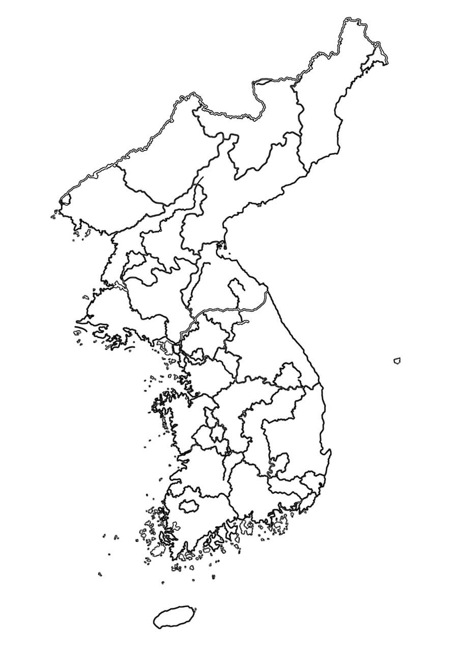 한국의 지도 - 시트 11