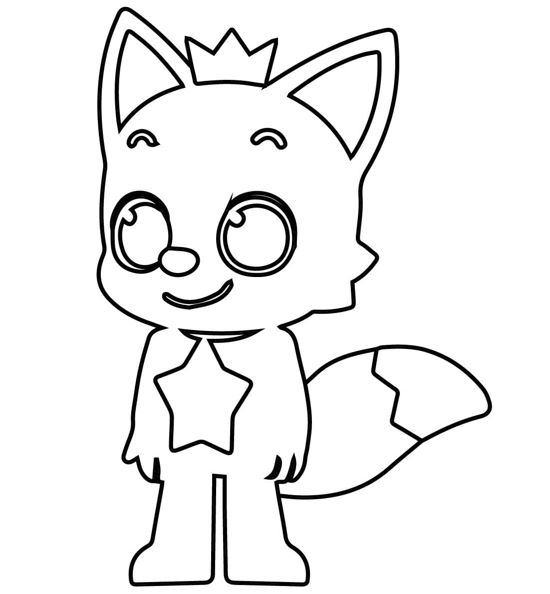 귀여운 핑크퐁 coloring page