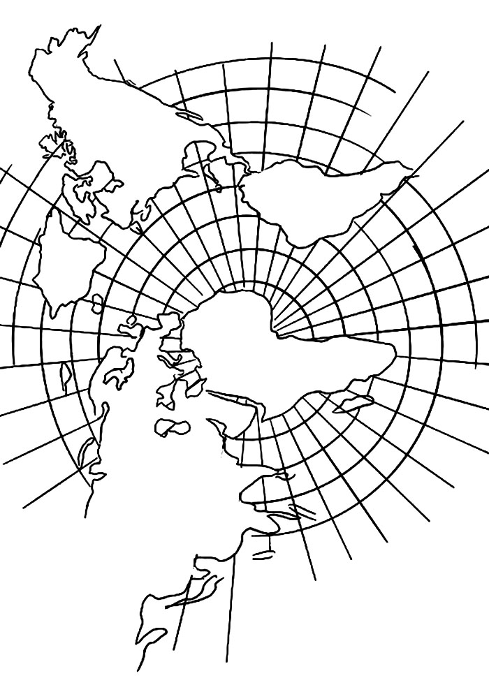 세계지도 이미지 인쇄 가능 coloring page