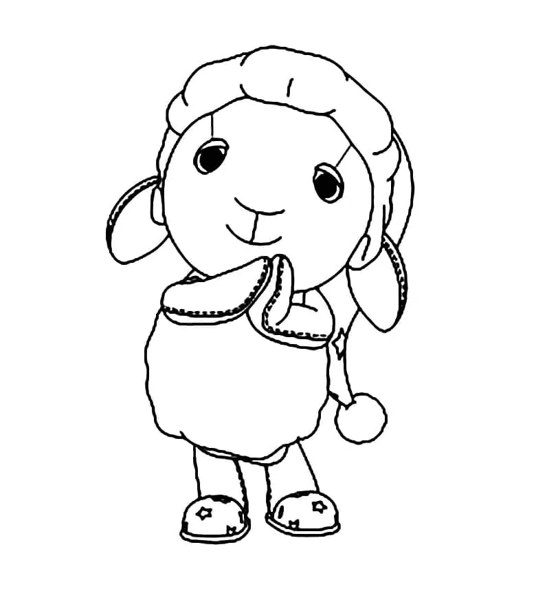 여자아이를 위한 레인보우 루비 coloring page