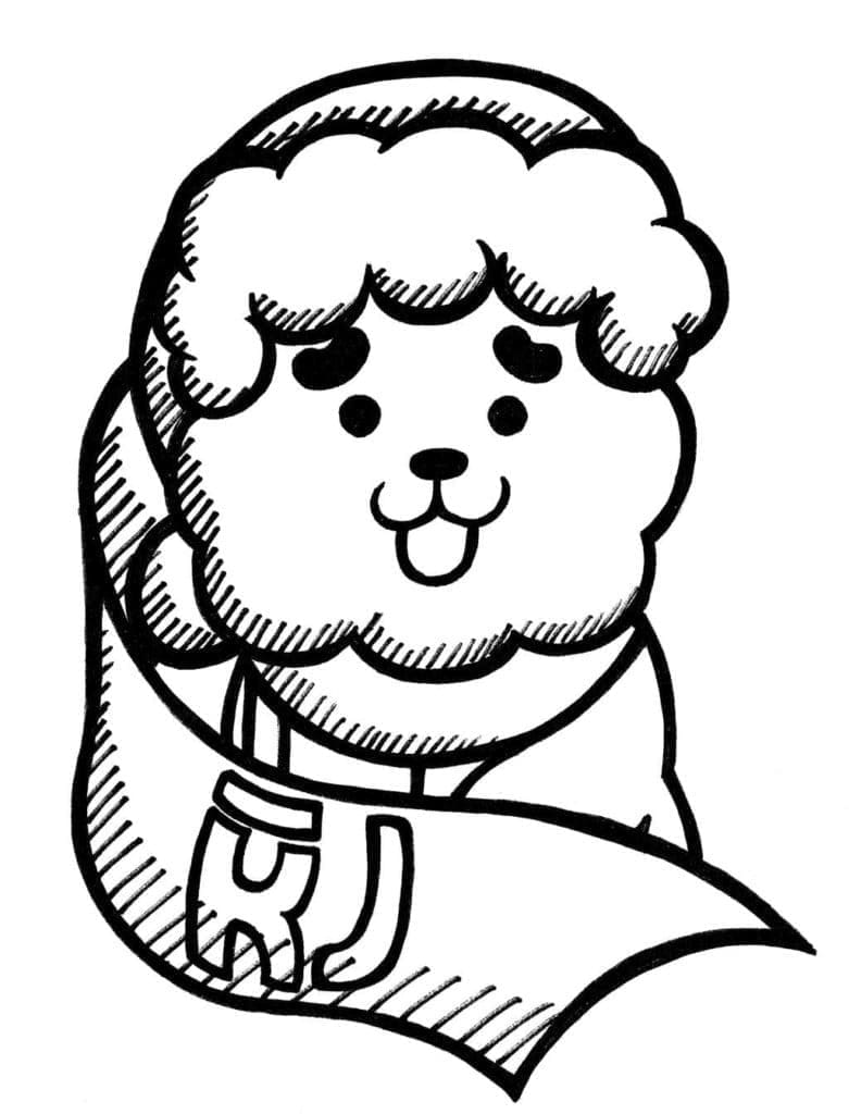 알제이 무료 이미지 coloring page