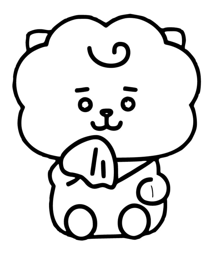 알제이 coloring page