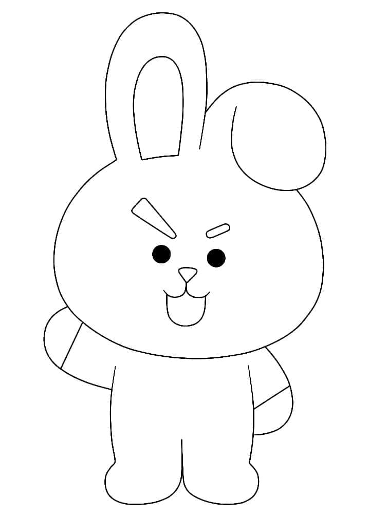 귀여운 쿠키 coloring page