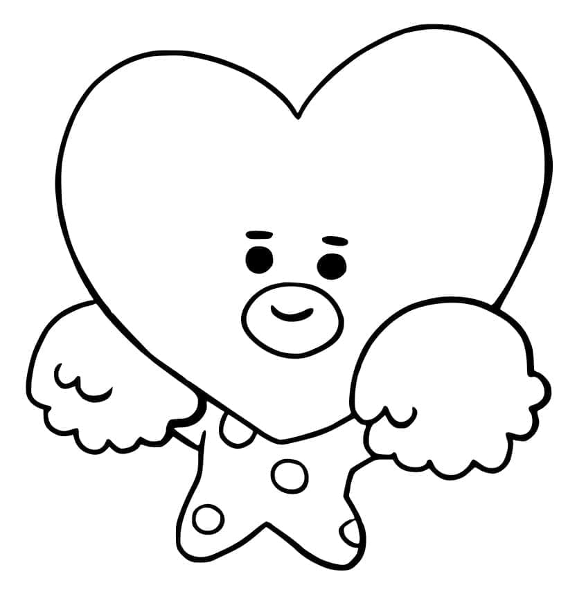 해피 타타 coloring page