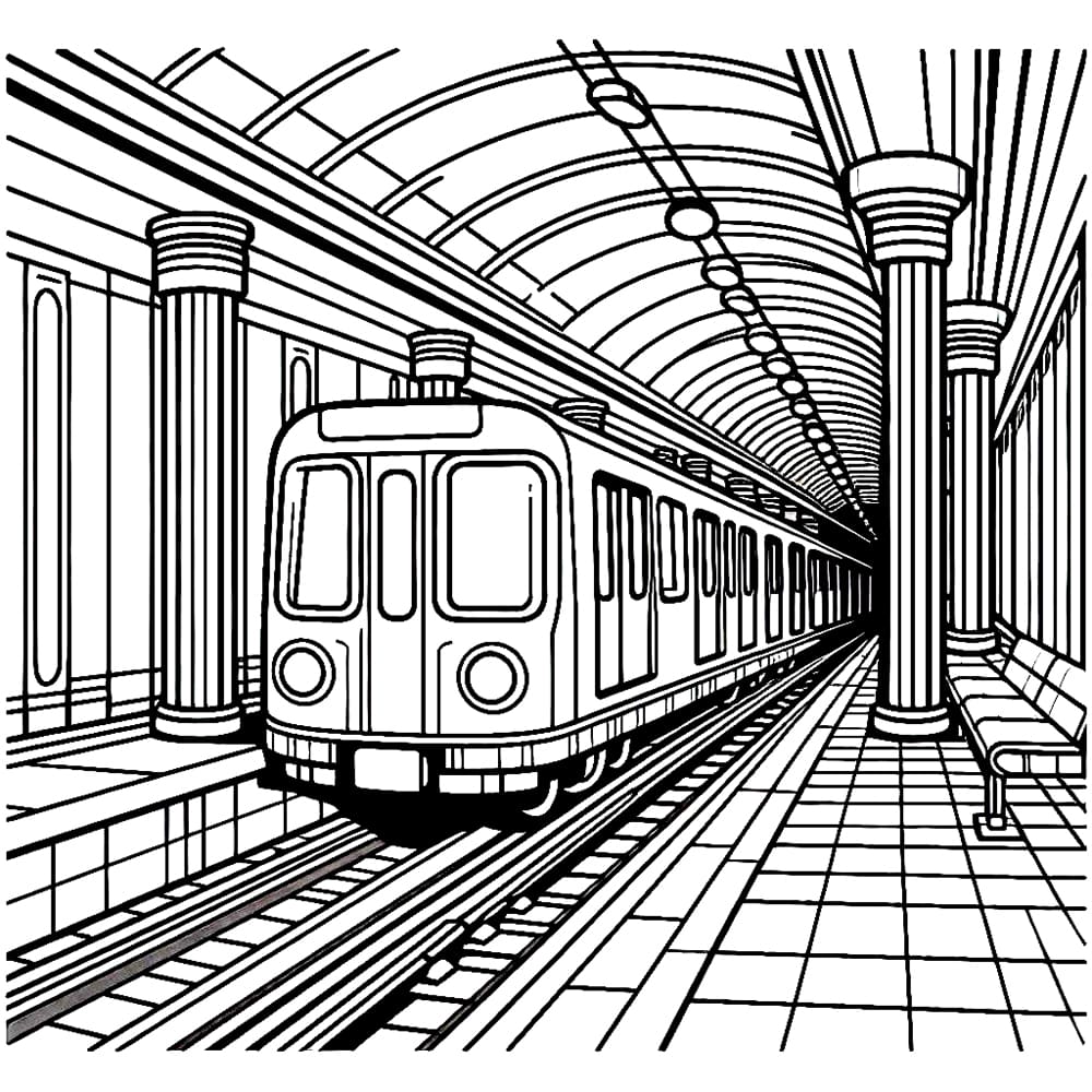 지하철 이미지 인쇄 가능