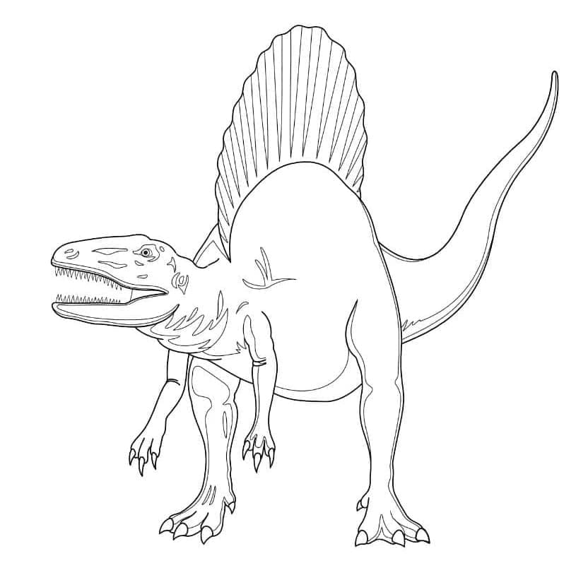 어린이를 위한 스피노사우루스 공룡