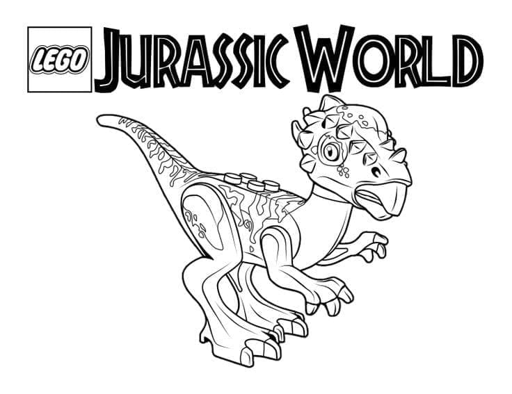 쥬라기 월드 레고 공룡 coloring page