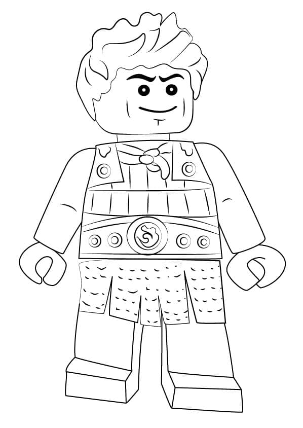 애쉬 레고 닌자고 무료 coloring page