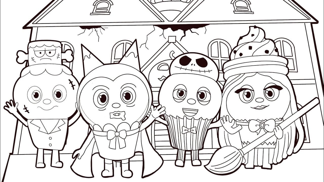 브레드 바버샵 – 페이지 9 coloring page