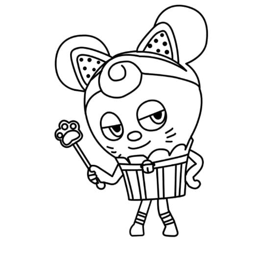 브레드 이발소 – 페이지 20 coloring page